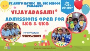 Read more about the article VIJAYADHASAMI ADMISSIONS OPEN